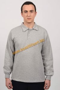 Polo Yaka Sweatshirt