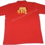 Polo Yaka Baskılı T-shirt