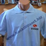 Polo Yaka Baskılı T-shirt