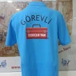 Polo Yaka Baskılı T shirt