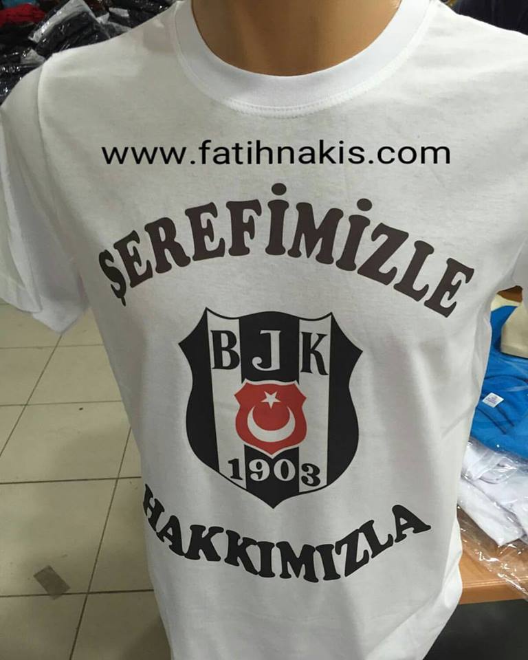 takım tişörtü baskılı tişört