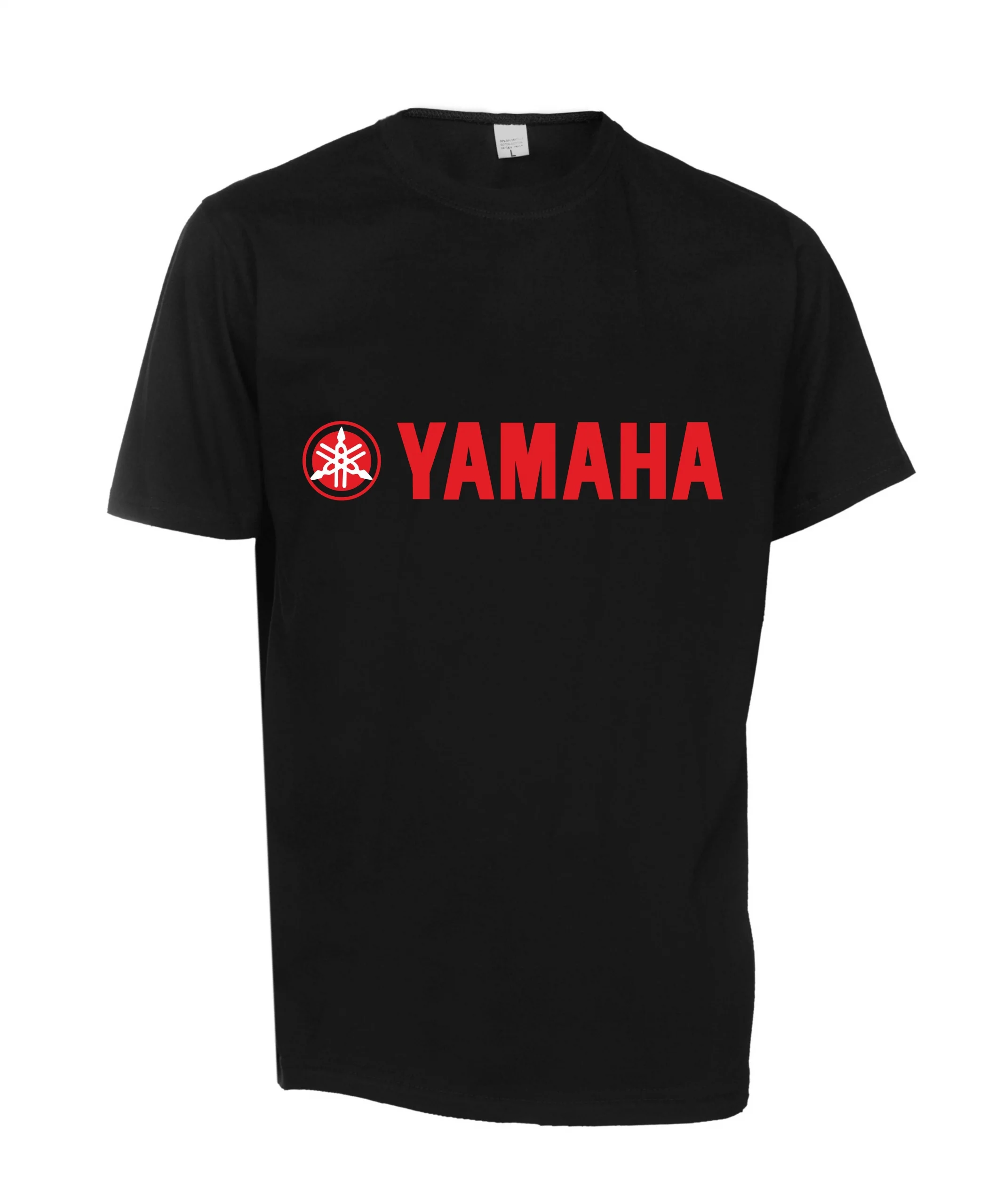 YAMAHA LOGOLU BASKILI TİŞÖRT SİYAH RENK